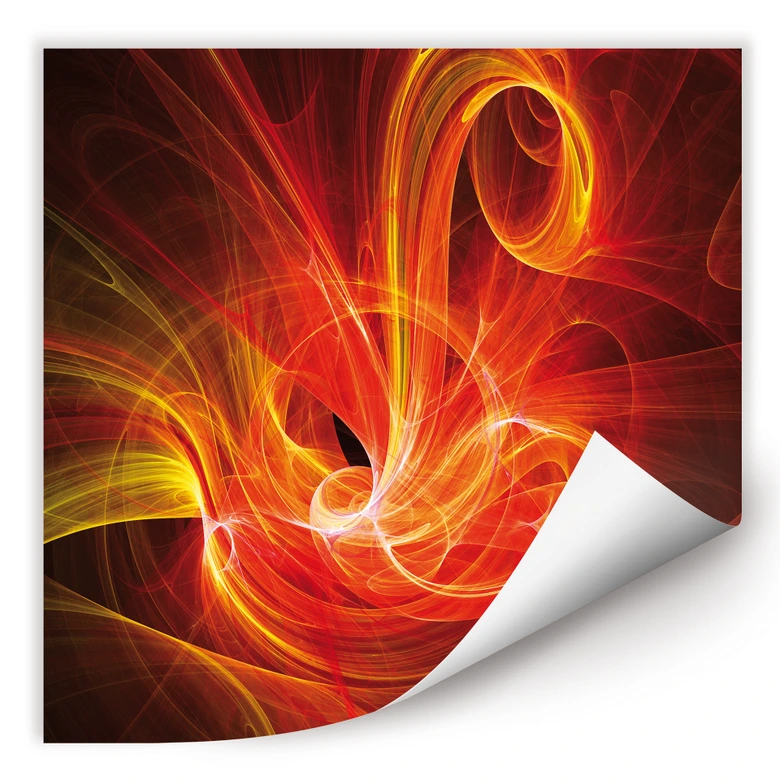 Wallprint - Chaos Ray rot 