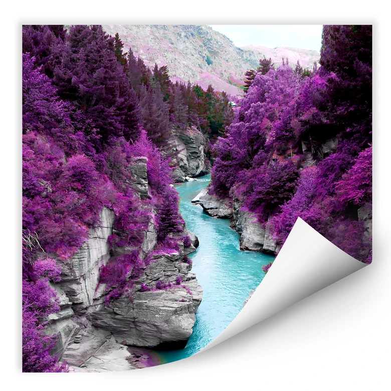 Wallprint - Kawarau River 
