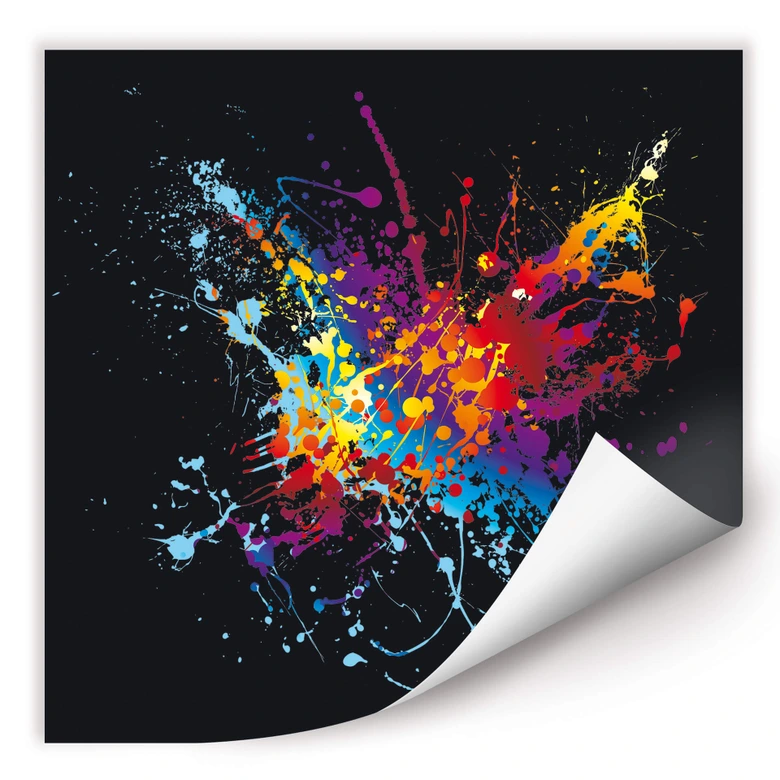 Wallprint - Farbenexplosion 