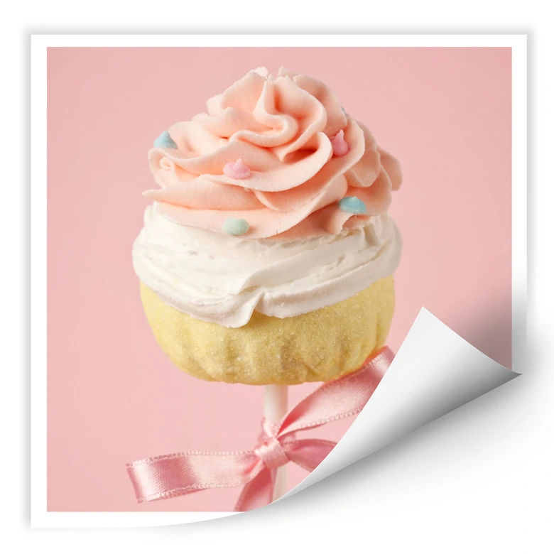 Wallprint - Lovely Cakepop 