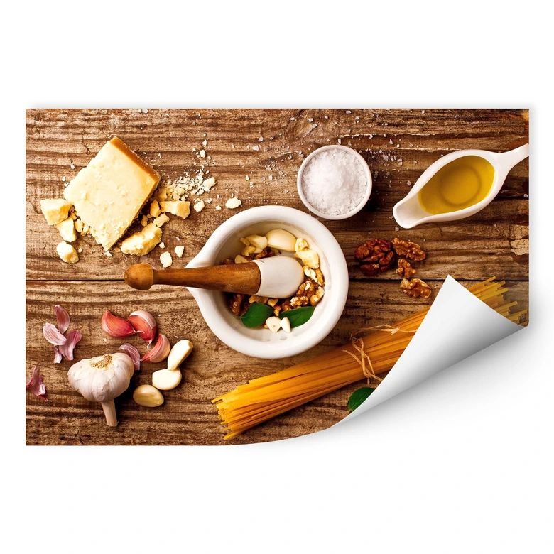 Wallprint Laercio - Pesto Rezept 