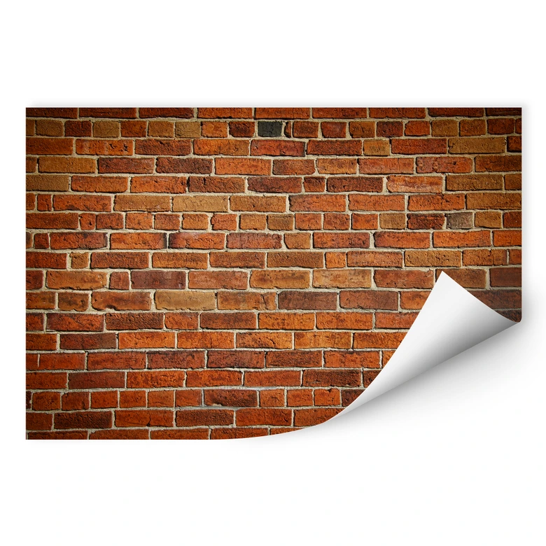 Wallprint - Ziegelsteinmauer 