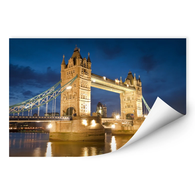 Muurprints Tower Bridge in Londen 