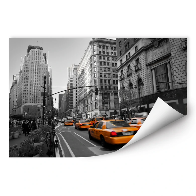 Wallprint - Cabs in Manhattan 