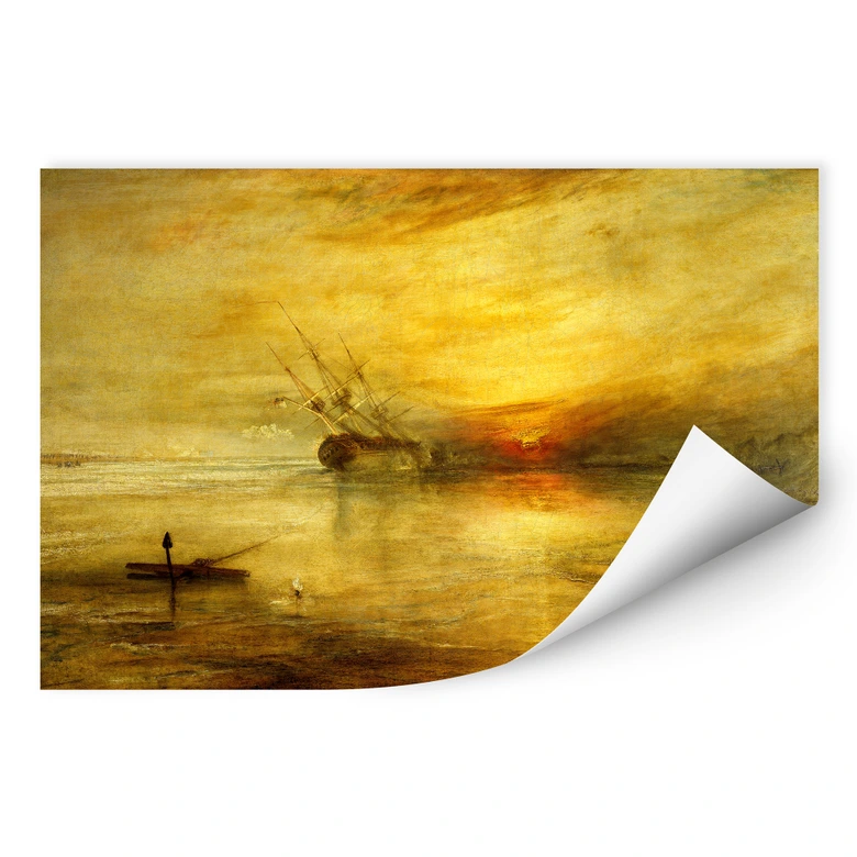 Zelfklevende Poster - Turner - Fort Vimieux 