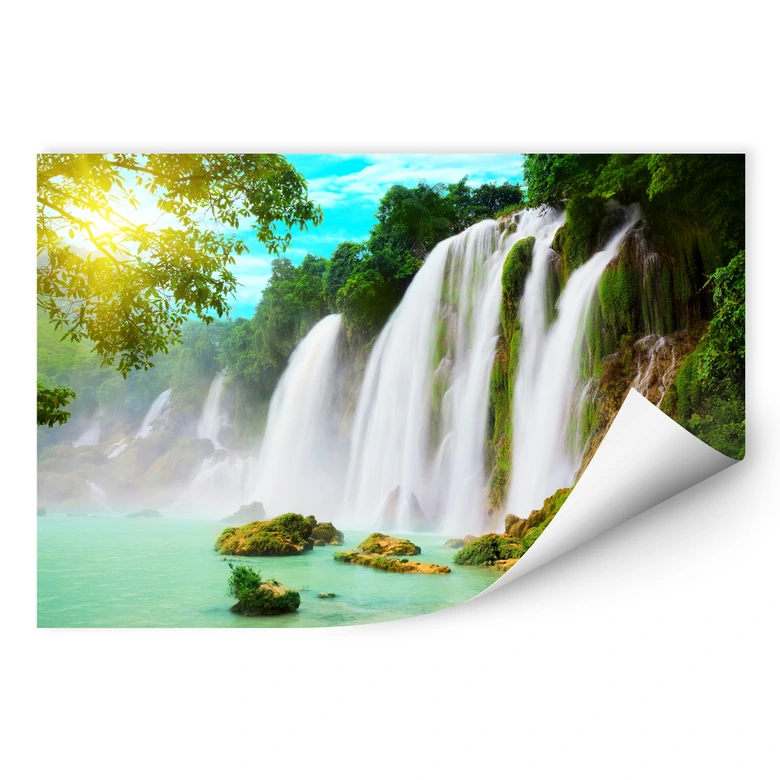 Wallprint - Blaue Lagune 