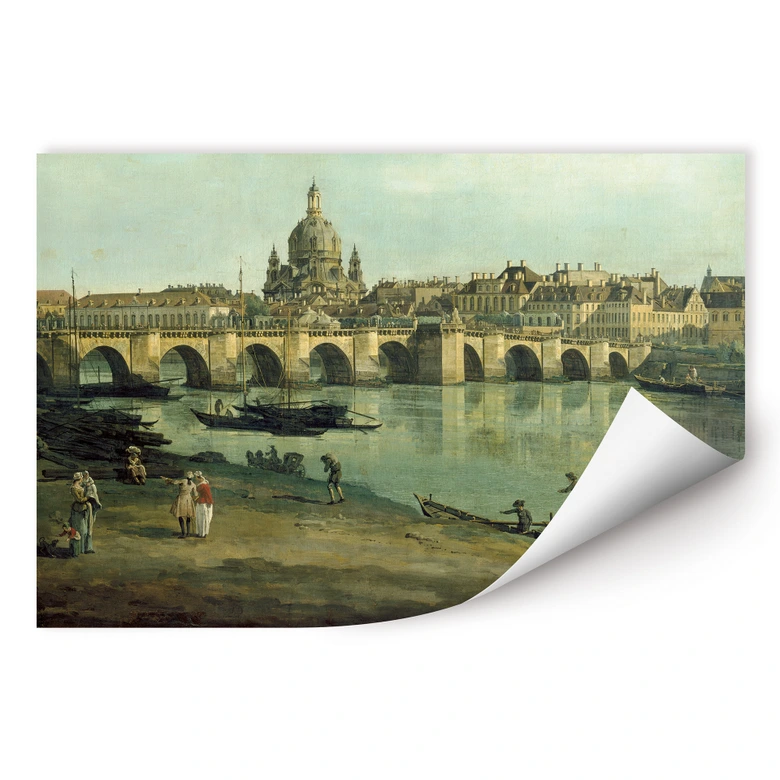 Wallprint - Canaletto - Dresden vom rechten Elbufer 
