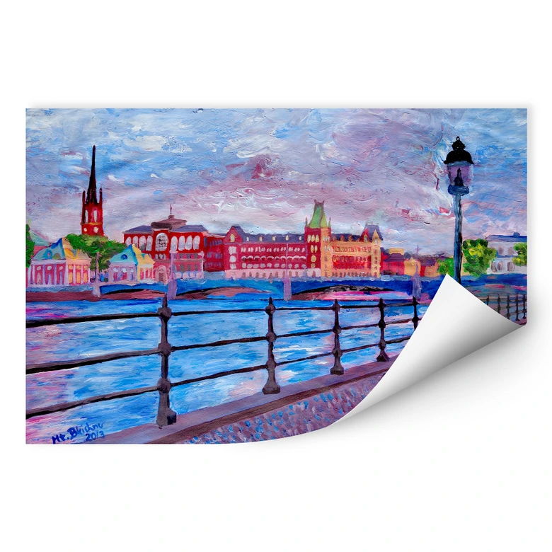Wallprint - Bleichner - Stockholm 