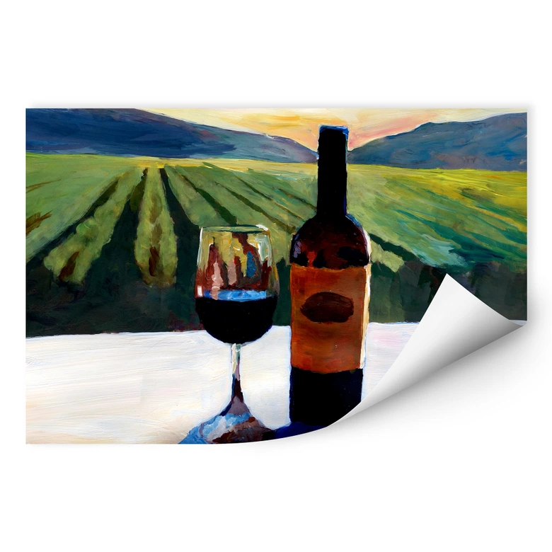 Wallprint - Bleichner - Wein in Napa Valley 
