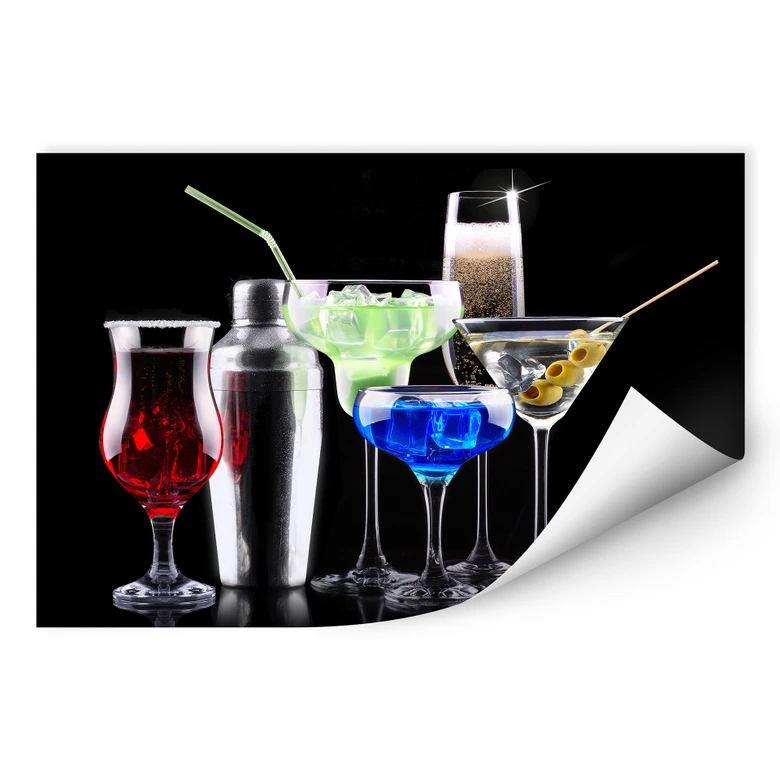Wallprint - Girly Cocktails 
