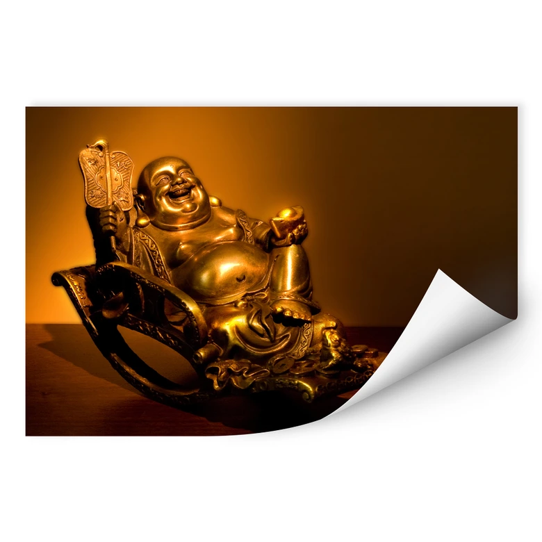Wallprint - Happy Buddha 