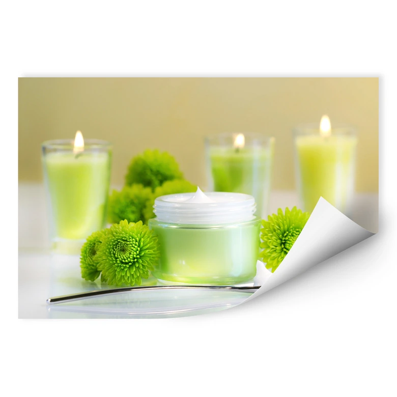 Wall print - Candle Lemon 