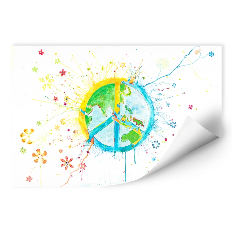 Wallprint Buttafly - Peace 