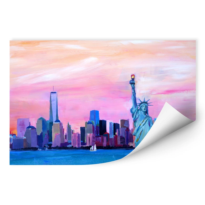 Wallprint Bleichner - New York Freiheitsstatue 