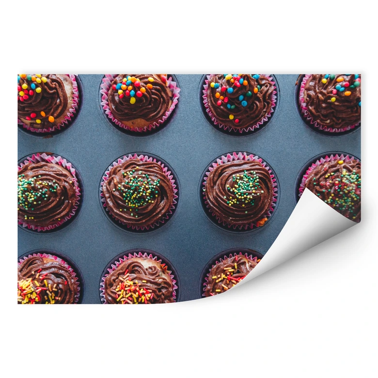 Wallprint Birthday Muffins 