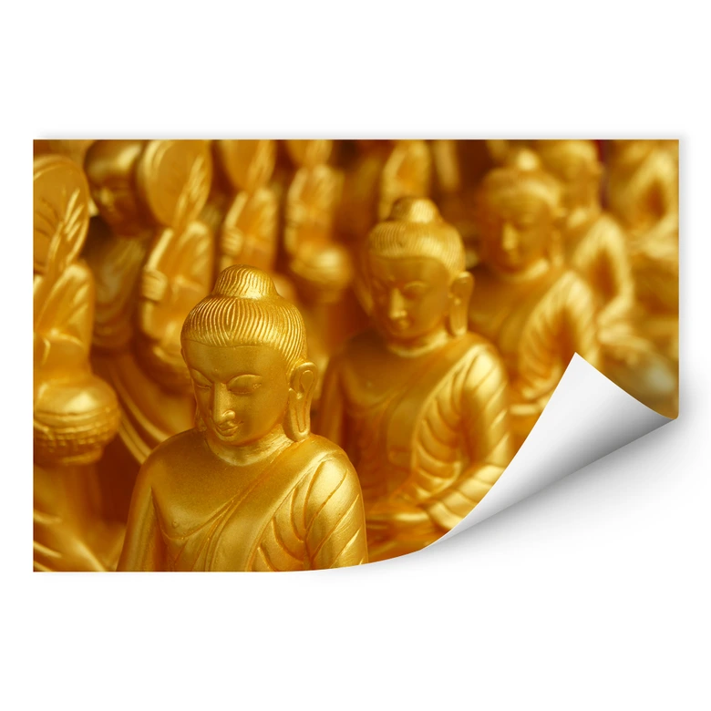 Wallprint Golden Buddha 