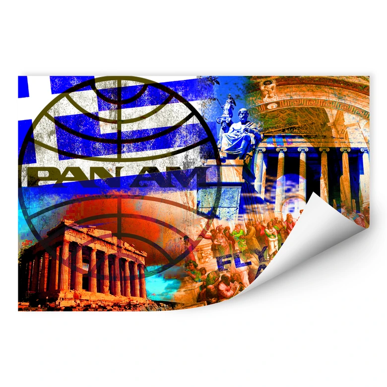 Wallprint PAN AM - Athen 