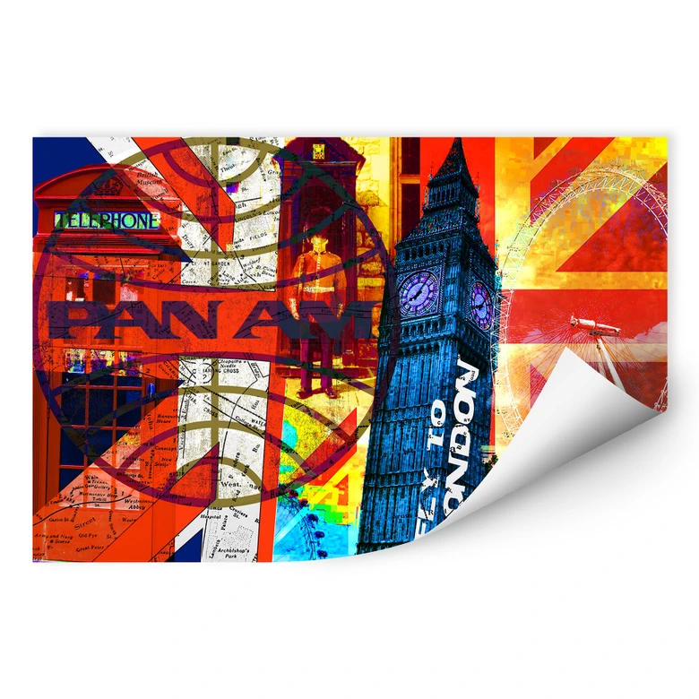Wallprint PAN AM - London  