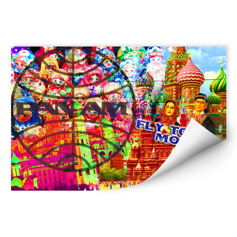 Wallprint PAN AM - Moskau 