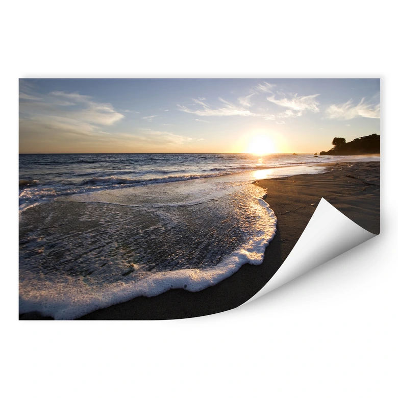 Wallprint - Sonnenuntergang am Meer 