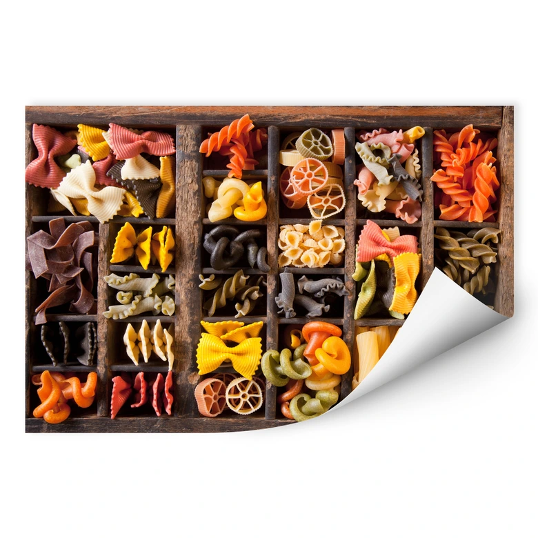Wallprint - Collection of Noodles 