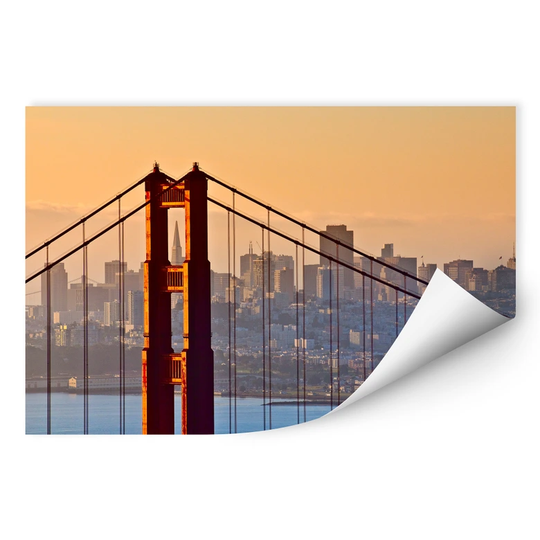 Wallprint - Sundown over San Francisco 
