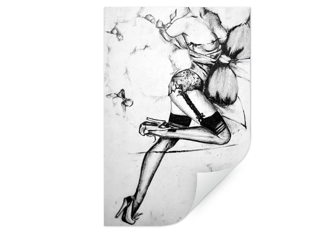 Wallprint - Verführerisches Pin-up 