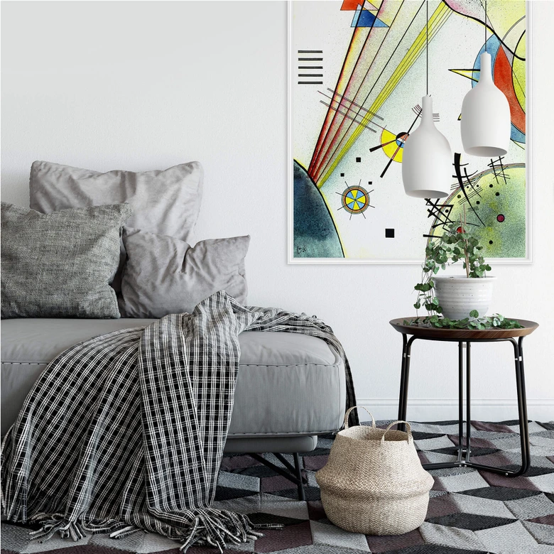 Wallprint Kandinsky - Deutliche Verbindung 