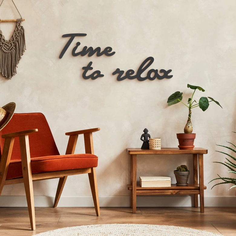 MDF Decoratie Time to Relax 