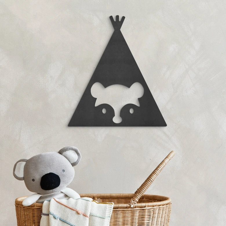 MDF Decoratie Tipi - Beer 