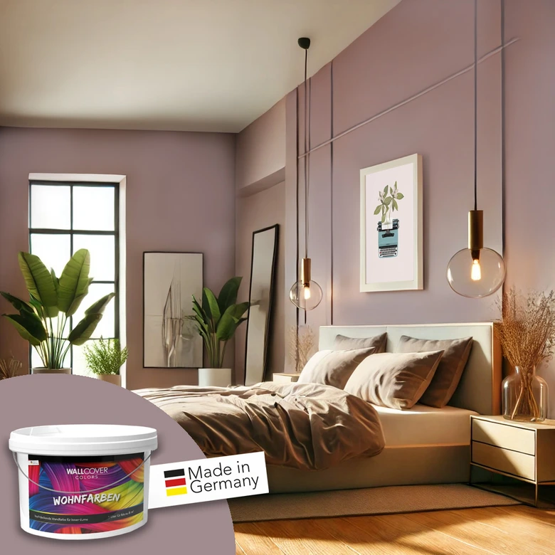 Rosa Wandfarbe matt | Innenfarbe in Top-Qualität | beruhigende und einladende Atmosphäre 