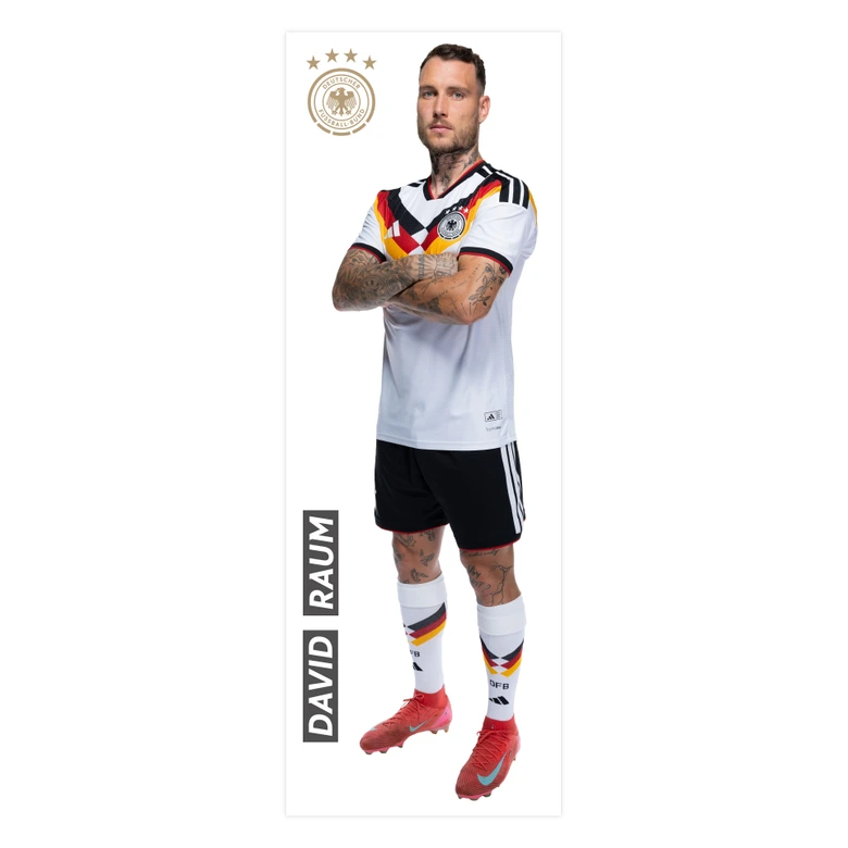 DFB Sticker WM 2026, Wandtattoo David Raum 