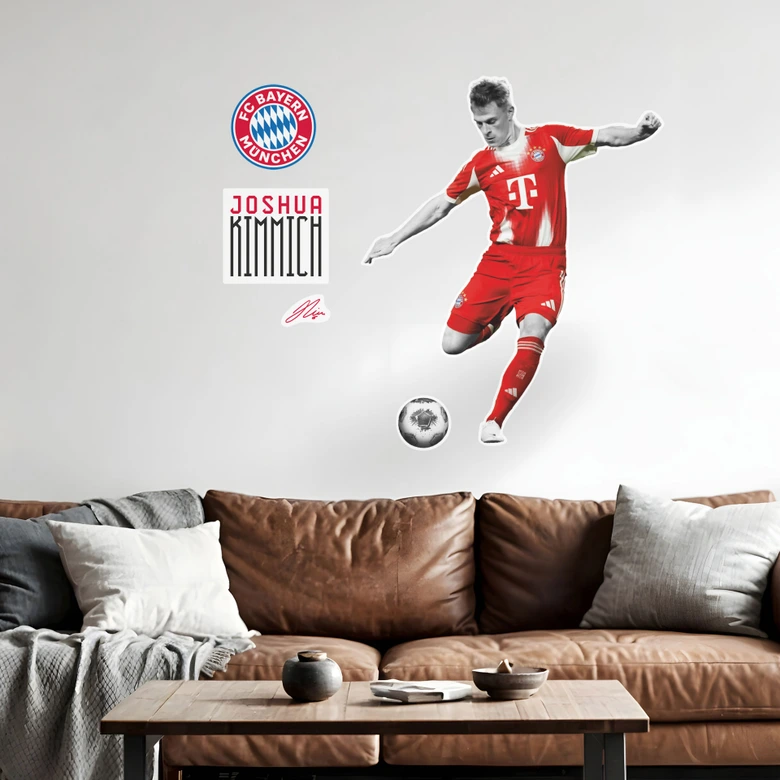 Sticker mural FC Bayern joueur Joshua Kimmich 2025/26 