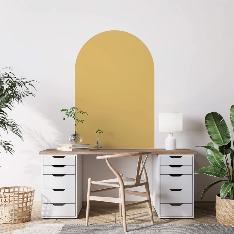 Muursticker Arch - Yellow 