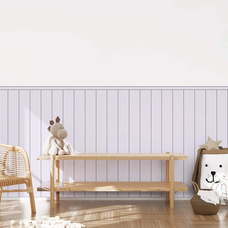 Wandpaneele Wandverkleidung selbstklebend Pastell-Flieder 