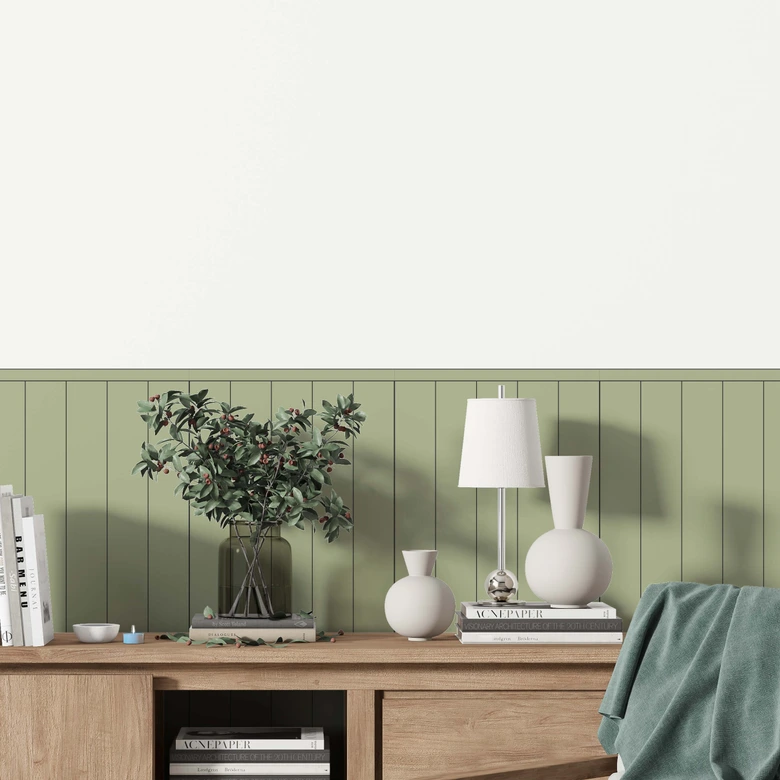 Panneaux muraux Revêtement mural autocollant pistache 