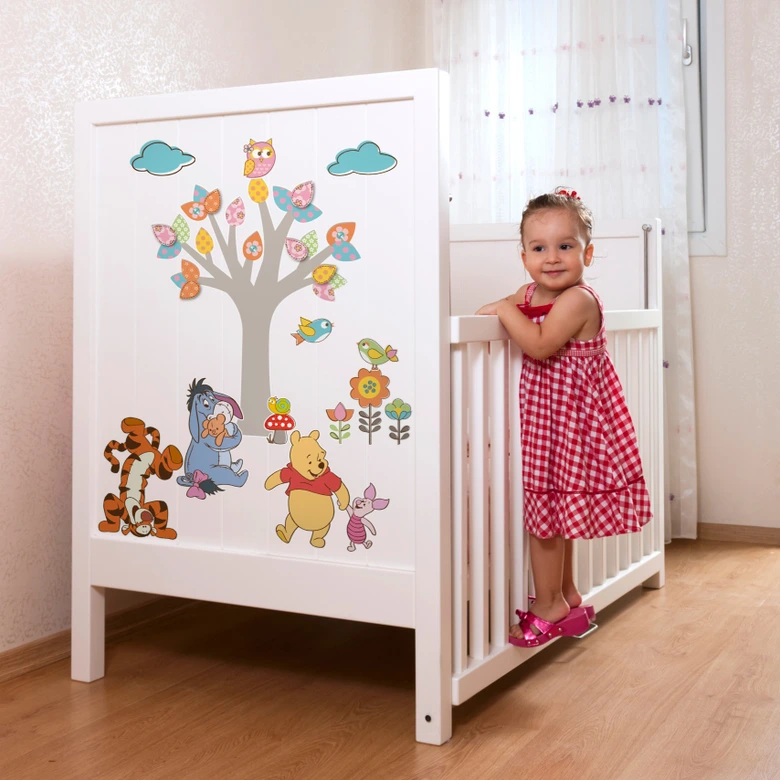 Muursticker Set Winnie de Pooh 