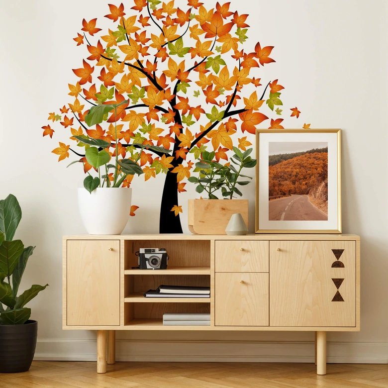 Autumn Tree Wall Sticker 