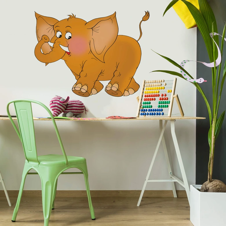 Female Elephant Wall sticker 