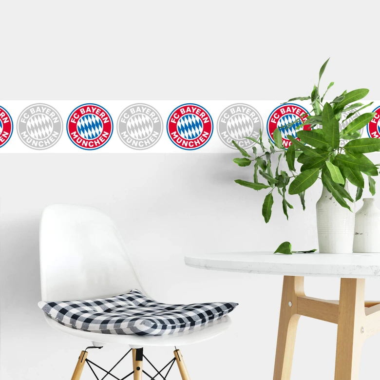 Muursticker Bayern München Muurrand 