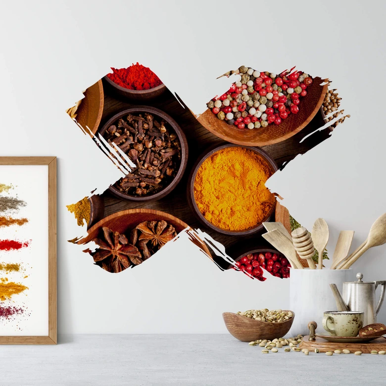 Muursticker Kruiden  