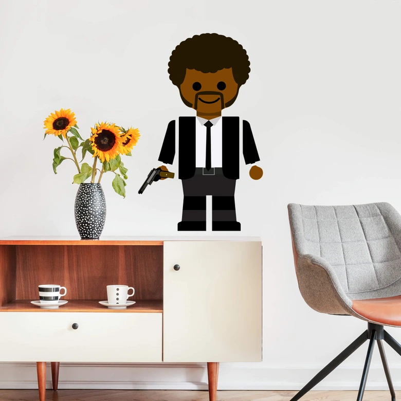 Wandtattoo Gomes - Pulp Fiction Spielzeug - Jules Winnfield 
