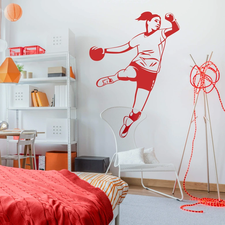 Handball Player Wall sticker 