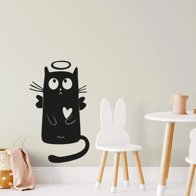 Wallsticker  - Holy Cat 