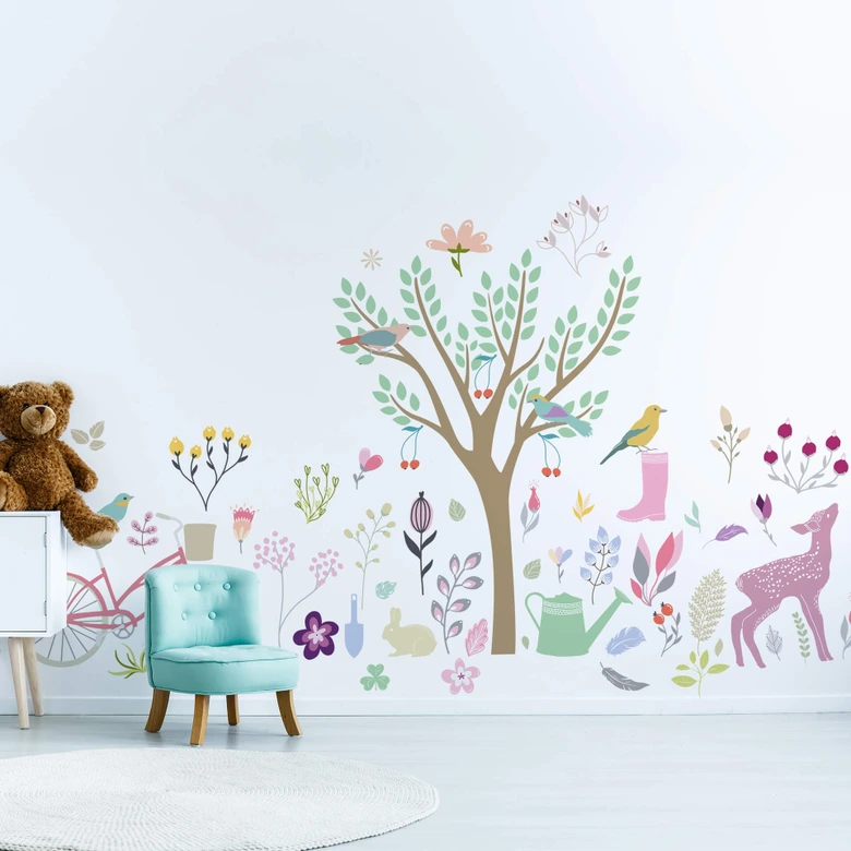 Wandtattoo Im Garten Mega Pack XXL - 95-teilig 