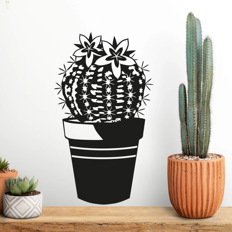 Muursticker Cactus 3 
