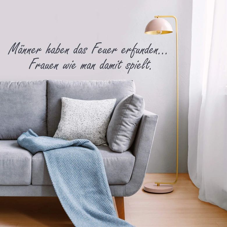 Wandtattoo Männer haben das Feuer erfunden... 