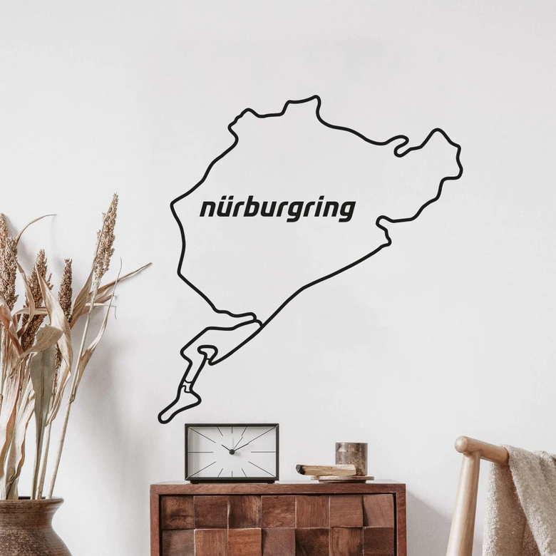 Wall sticker Nürburgring Silhouette 