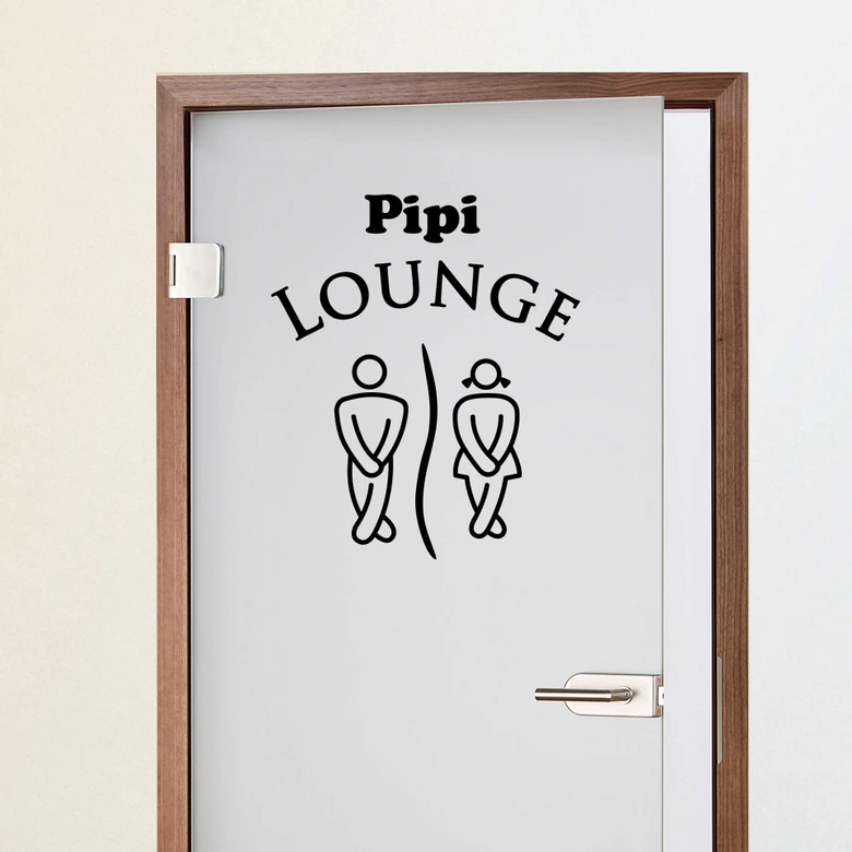 Sticker mural - Pipi Lounge 2 