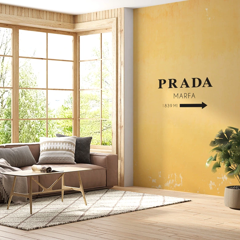 Wall sticker Prada Marfa 